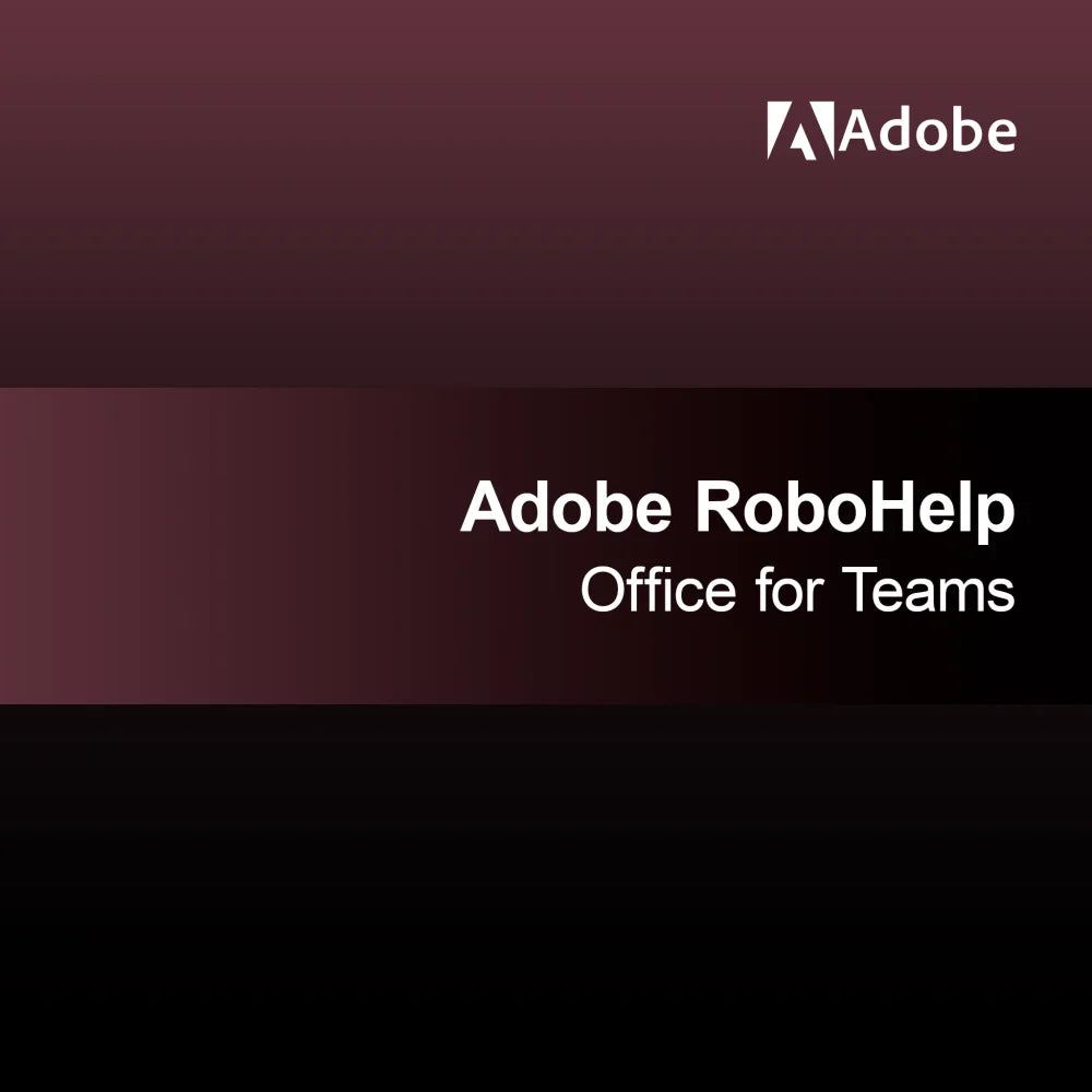 Adobe RoboHelp Office for Teams