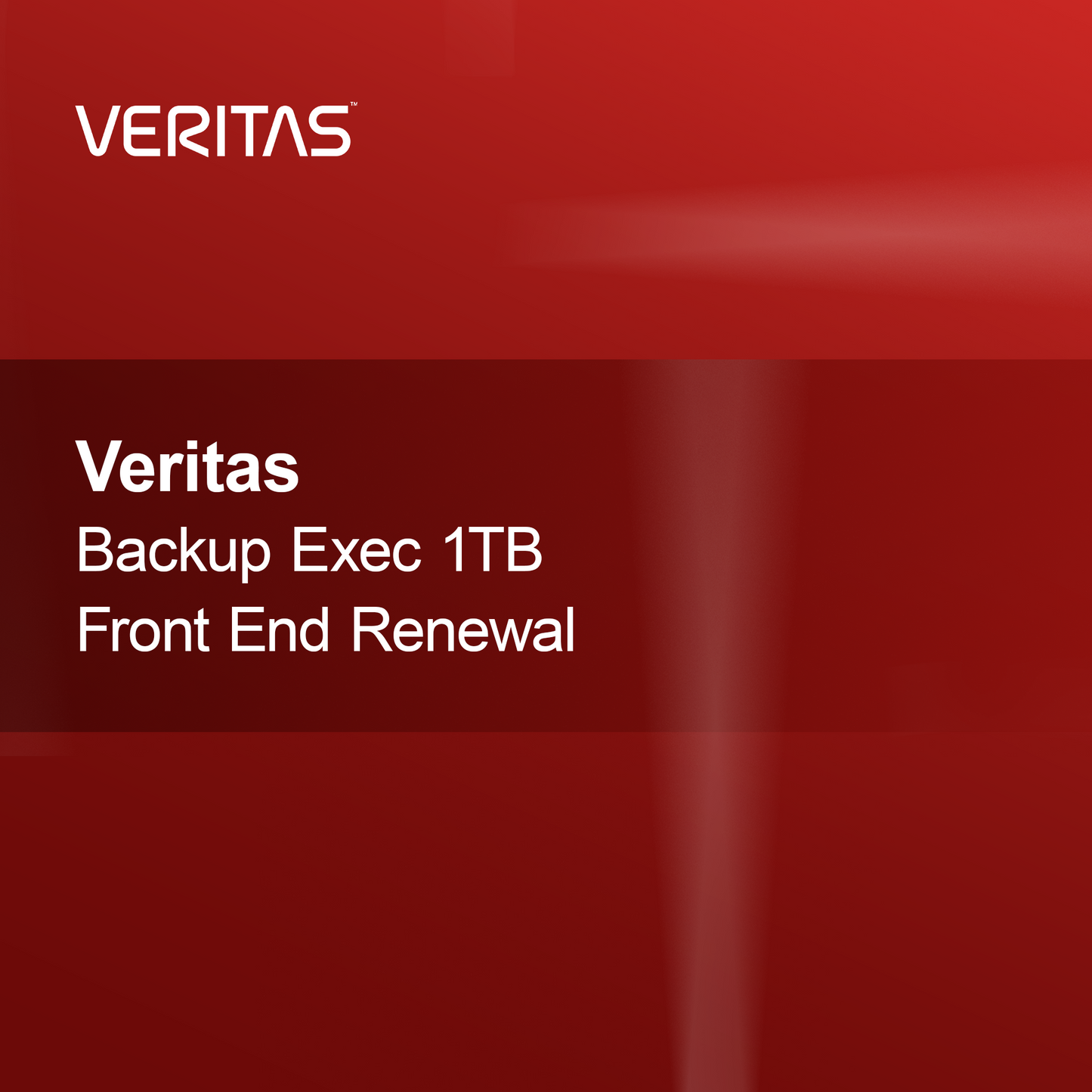 Renovación Front End de Veritas Backup Exec 1TB