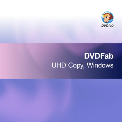 DVDFab Copia UHD, Windows