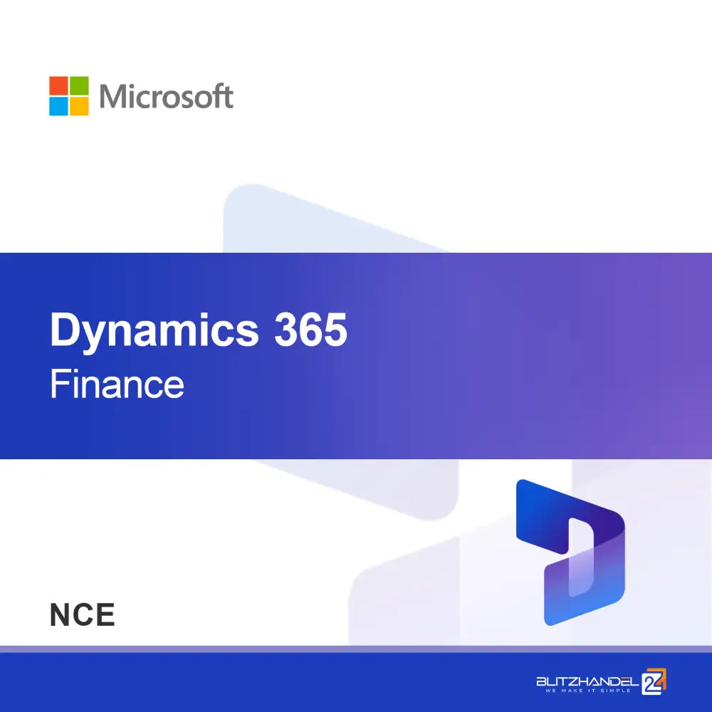 Dynamics 365 Finanzas (NCE)