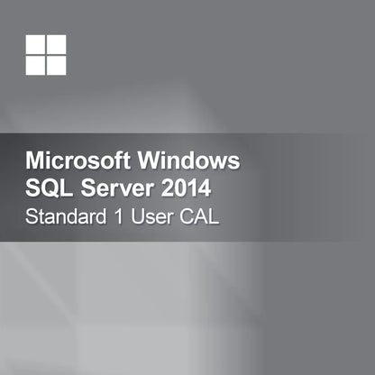 Microsoft SQL Server 2014 Standard 1 Usuario CAL