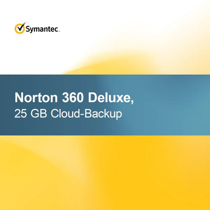 Norton 360 Deluxe, 25 GB de copia de seguridad en la nube